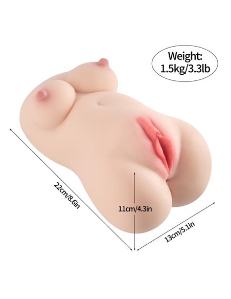 Debbie mini Torso con Vibración 1.5 kg