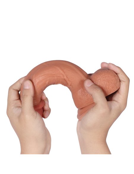 Bill Dildo Silicona Dual Layer 8.66