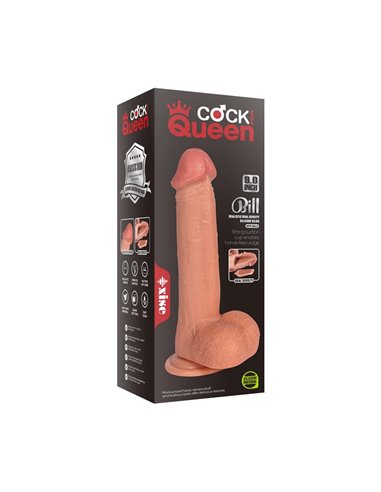 Bill Dildo Silicona Dual Layer 8.66