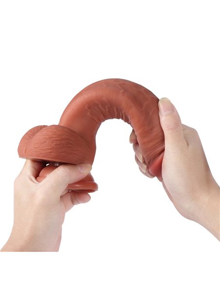 Leo Dildo Double Hardness Silicona DualLayer 9.44
