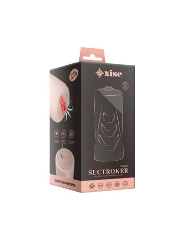 Masturbador con Vibración y Efecto Succión Suctroker V10.0 I
