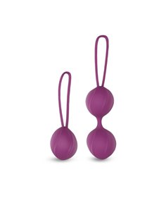 Kelly Bolas Kegel Silicona Púpura 2