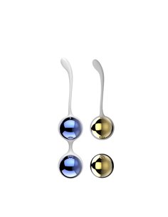 Bolas Vaginales Yani Dorado y Azul 2