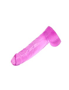 Dildo Ding Dong Transparente-Pink 2