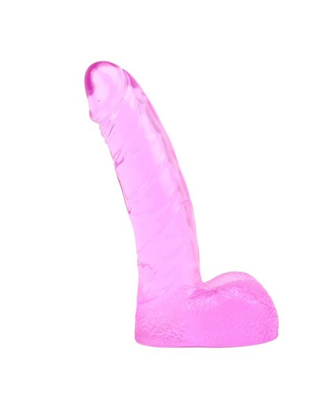 Dildo Ding Dong Transparente-Pink