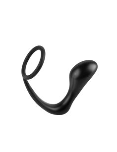 Plug Anal y Anillo Ass-Gasm Negro