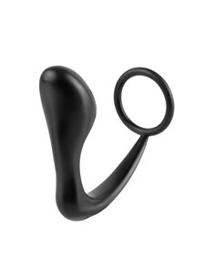 Plug Anal y Anillo Ass-Gasm Negro 2