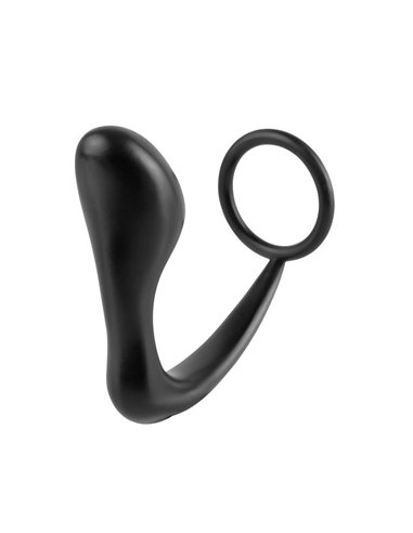 Plug Anal y Anillo Ass-Gasm Negro
