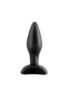 Plug Anal Mini Silicona - Color Negro