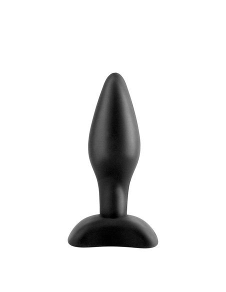 Plug Anal Mini Silicona - Color Negro