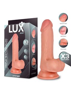 Brant Dildo Triple Densidad con Testículos 7.6