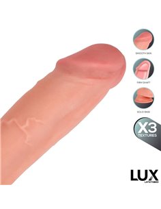 Max Dildo Triple Densidad con Testículos 8.2 2