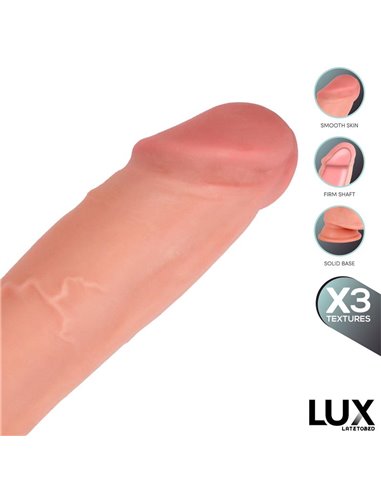 Max Dildo Triple Densidad con Testículos 8.2