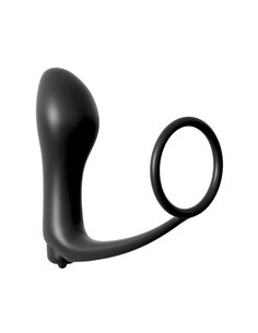 Plug Anal con Vibración Negro