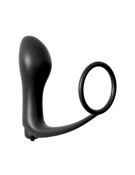 Plug Anal con Vibración Negro