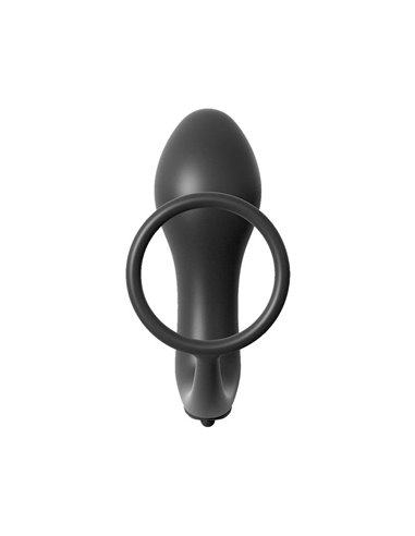 Plug Anal con Vibración Negro