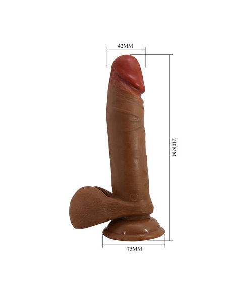 Abel Vibrador Realista con Rotación y Thrusting