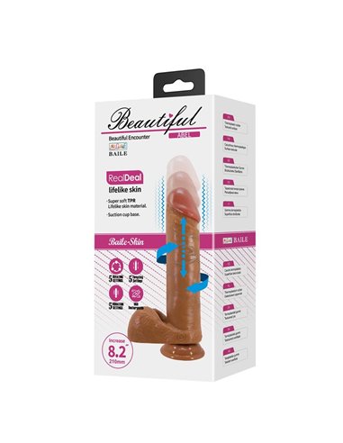 Abel Vibrador Realista con Rotación y Thrusting