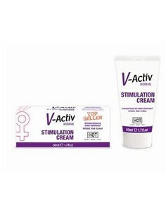 Hot V-Activ Stimulation Crema Estimuladora Femenina 50 ml