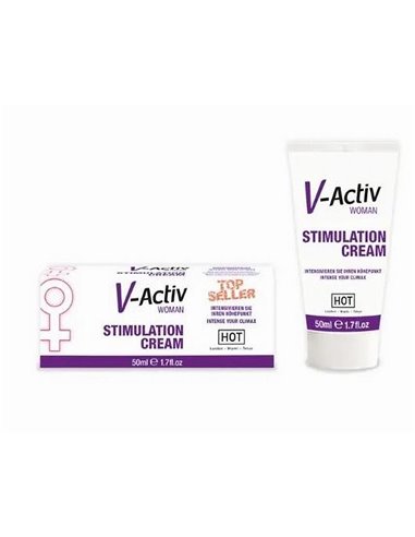 Hot V-Activ Stimulation Crema Estimuladora Femenina 50 ml