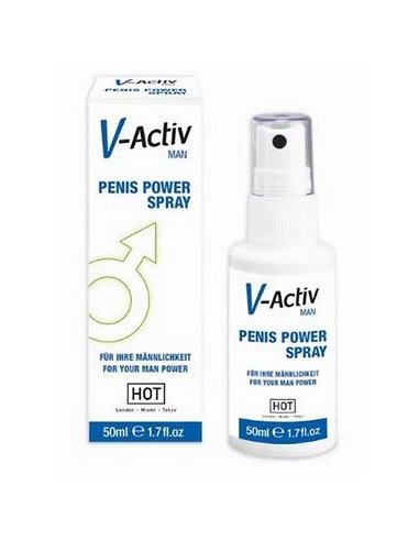 Hot V-Activ Penis Power Spray para el Pene 50 ml