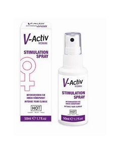 Hot V-Activ Stimulation Spray Estimulante Femenino 50 ml