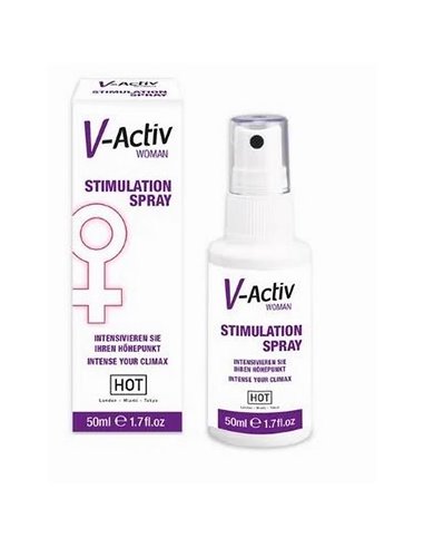 Hot V-Activ Stimulation Spray Estimulante Femenino 50 ml