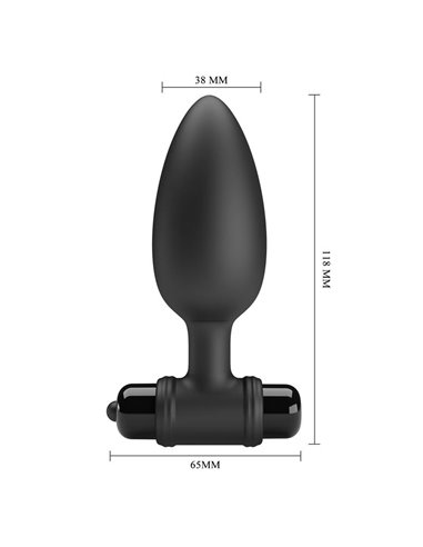 Plug Anal con Vibración