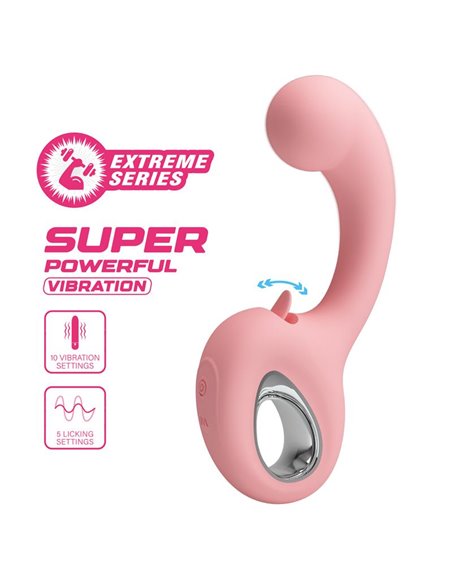 Erynnyes Vibrador con Lengua Estimuladora