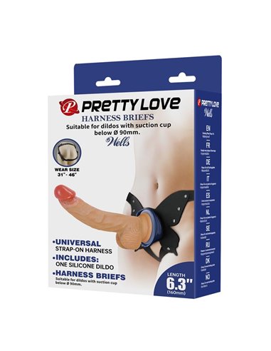 Wells Arnés Universal con Dildo
