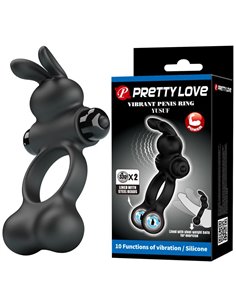 Yusuf Anillo para el Pene con Bolas de Metal 2x33gr