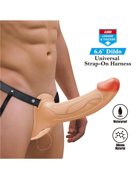 London Arnés Universal con Dildo Hueco 6.6