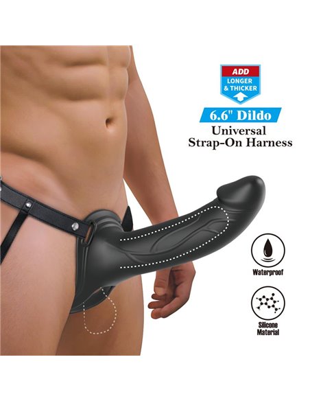 London Arnés Universal con Dildo Hueco 6.6