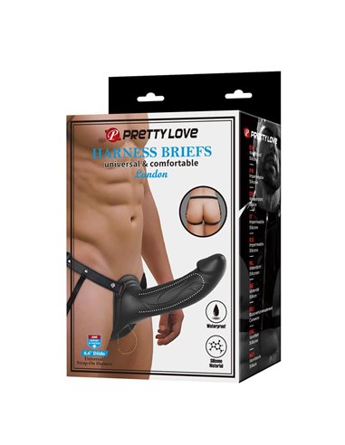 London Arnés Universal con Dildo Hueco 6.6