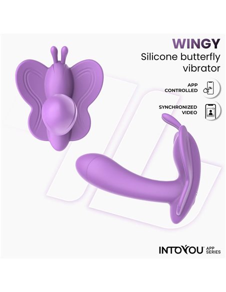 Wingy Estimulador Mariposa con APP Lavanda