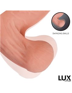 Dirk Dildo Triple Densidad con Testículos Oscilantes 10 2