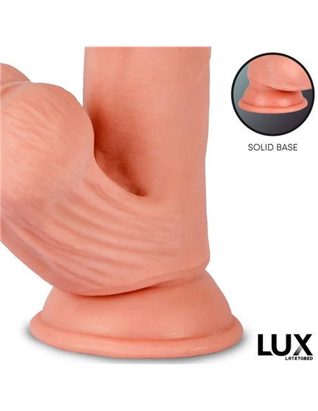 Dirk Dildo Triple Densidad con Testículos Oscilantes 10