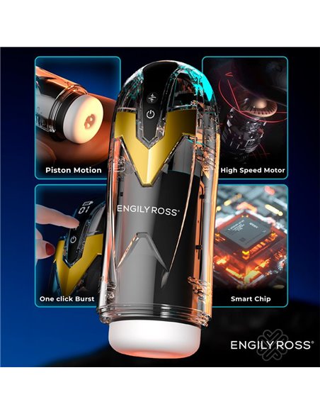 Bloster Masturbador Masculino Automático con Thrusting