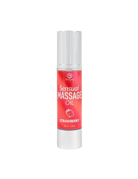 Aceite de Masaje Sensual Fresa 50ml