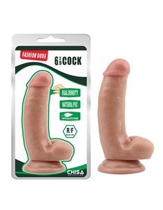 Dildo Dual Density Dude 6.9 Natural 2
