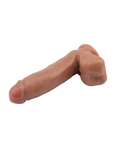 Dildo Dual density Fashion Dude 17 x 3.6 cm Bronceado
