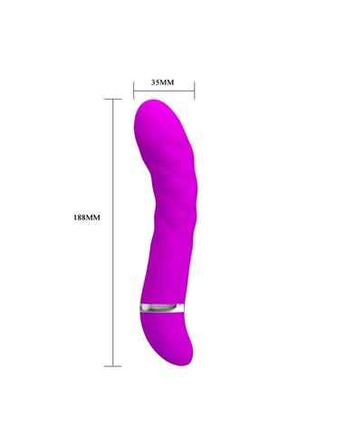 Vibrador Truda Silicona 18.8 x 3.5 cm