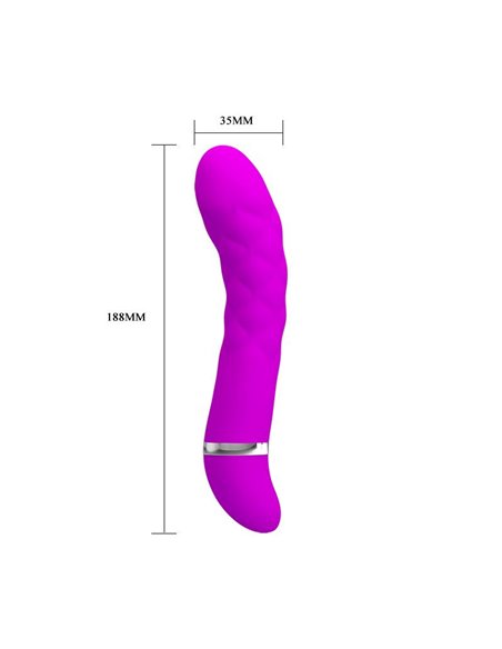 Vibrador Truda Silicona 18.8 x 3.5 cm
