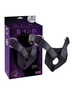 Arnés Luxe Silicona Negro