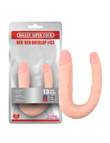Dildo Doble Her-Her Overlap N3 Natural