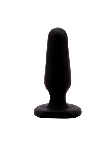 Plug Anal Silicona 7.5 x 2.5 cm Negro