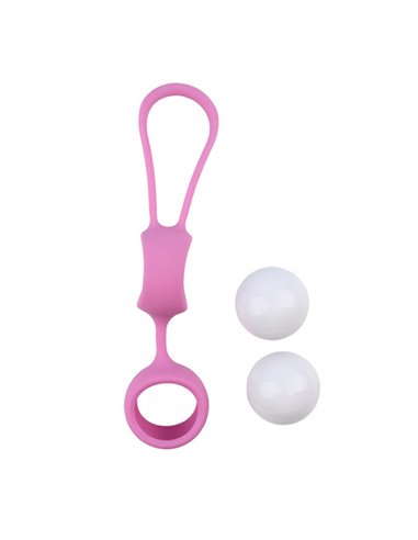 Bolas Geisha MisSweet 17.7 cm Silicona Rosa