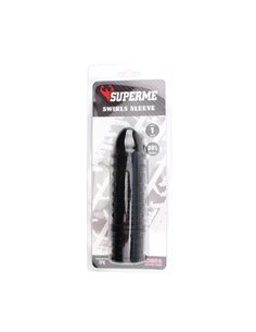 Funda para el Pene Swirls Negro 2