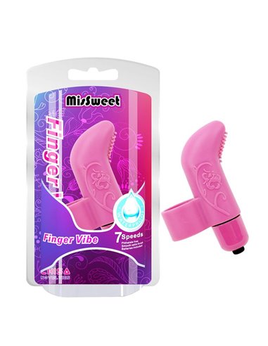 Estimulador MisSweet Silicona 7.6 cm x 2.2 cm Rosa