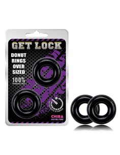 Anillos para el Pene Donut Negro